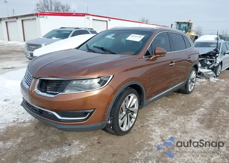 2017 Lincoln Mkx Black Label из США, поврежденный, VIN 2LMPJ7JP0HBL40789